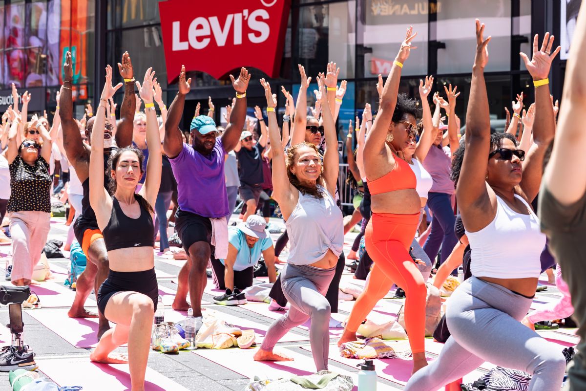24th Annual Solstice in Times Square: Mind Over Madness Yoga
