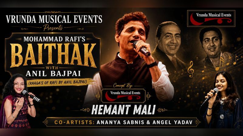 Mohammad Rafi's Baithak Music Show in Vadodara