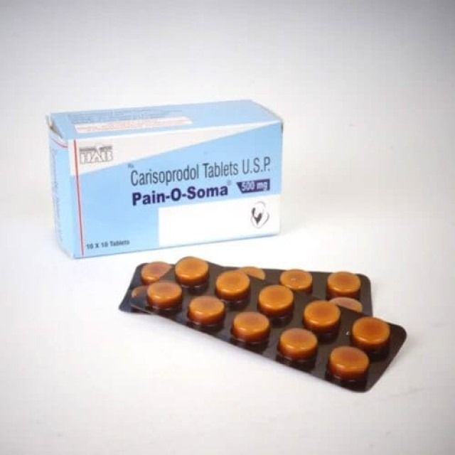 Order Soma 350mg Online for Short Term Pain Relief