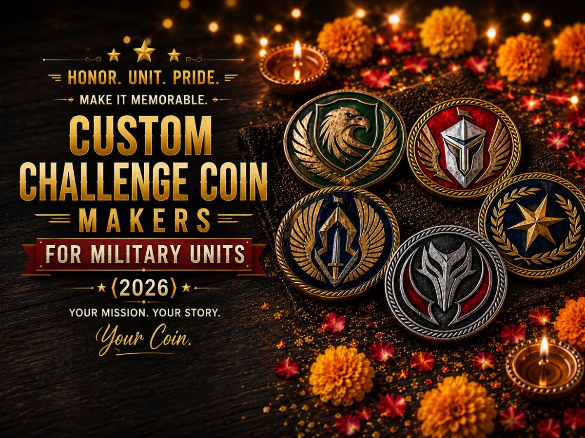 Custom Challenge Coin Makers for Military Units (2026)