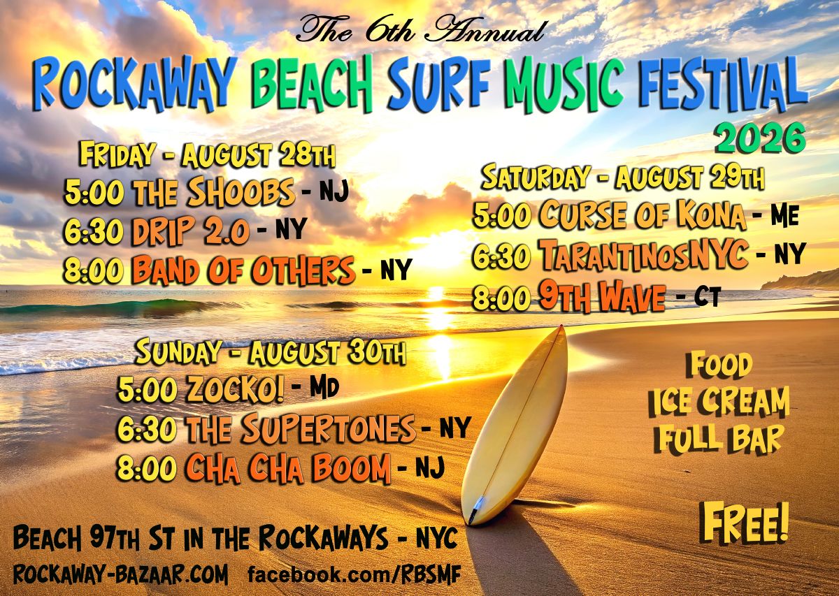 The 6th Annual Rockaway Beach Surf Music Festival