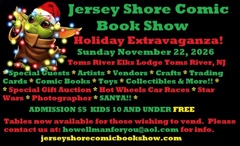 Jersey Shore Holiday Comic Book Show