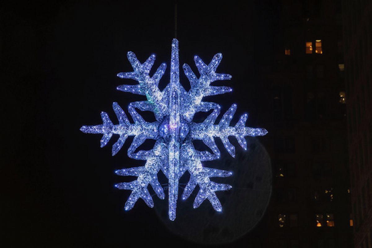 Fifth Avenue Snowflake Outdoor Illumination Ceremony
