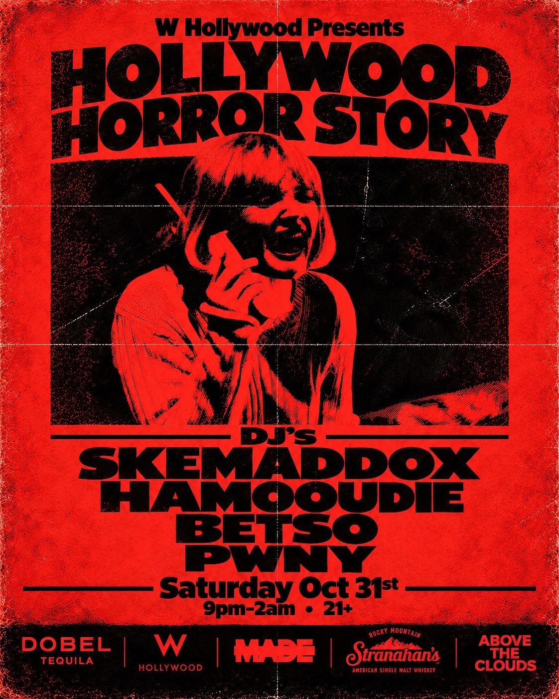 W Hollywood Rooftop | LA Halloween Party